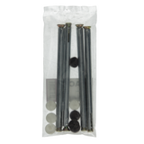 Mack 1017921 - metalen kozijnplug staal verzinkt 4 st 10 x150 mm | 5 stuks