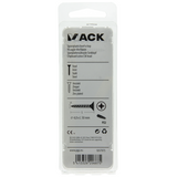 Mack 1017975 - spaanplaatschroef vz kop geelverz. 35st 4,0 x 50 mm | 5 stuks