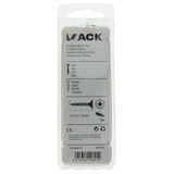 Mack 1017978 - spaanplaatschroef vz kop geelverz. 50st 4,5 x 30 mm | 5 stuks