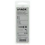 Mack 1018023 - spaanplschr.vzkop-zelfb. geelverz. 20 st 5,0 x 60 mm | 5 stuks