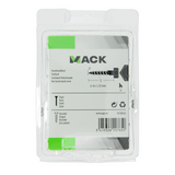 Mack 1018036 - houtdraadbout staal verzinkt 42 st 6 x 25 mm | 5 stuks