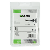 Mack 1018043 - houtdraadbout staal verzinkt 27 st 7 x 40 mm | 5 stuks