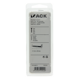 Mack 1018149 - schroefduim met gleuf verzinkt18 st 5,0 x 40 mm | 5 stuks
