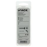 Mack 1019987 - spaanplaatschroef vz kop rvs 70 st 4,0 x 25 mm | 5 stuks