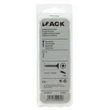 Mack 1019996 - spaanplaatschroef vz kop rvs 32 st 4,5 x 50 mm | 5 stuks
