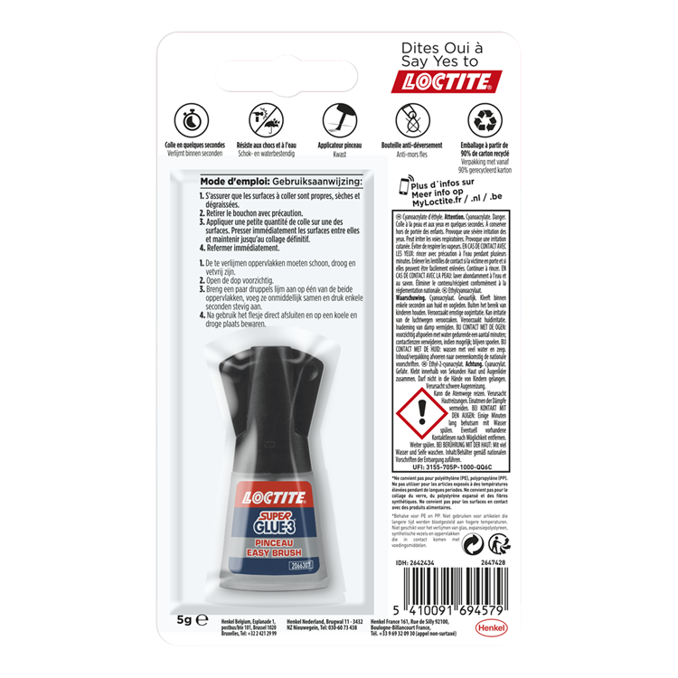 Loctite 1069858 - brush 5g | 12 stuks