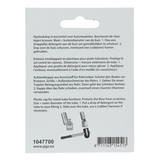 Mack 1047700 - opsteekdop kunststof zwart ø 12 mm 4 st pcs | 6 stuks