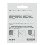 Mack 1047671 - antislipstrip zelfklevend zwart ø 28 mm 6 st pcs | 12 stuks