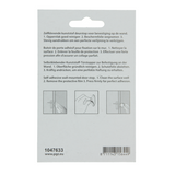 Mack 1047633 - deurstop zelfklevend wit ø 60 mm 2 st pcs | 6 stuks
