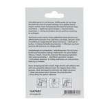 Mack 1047682 - viltpastille zelfklevend bruin ø 25 mm 12 st pcs | 12 stuks