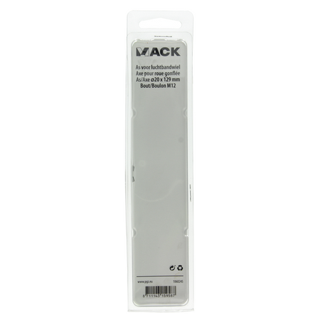 Mack 1060245 - as 20x129, boring m12 + 2 bevestigingsbouten m12 | 5 stuks