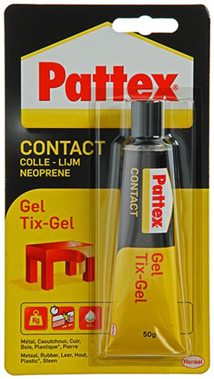 Pattex 1001480 - tix-gel 50gr | 6 stuks