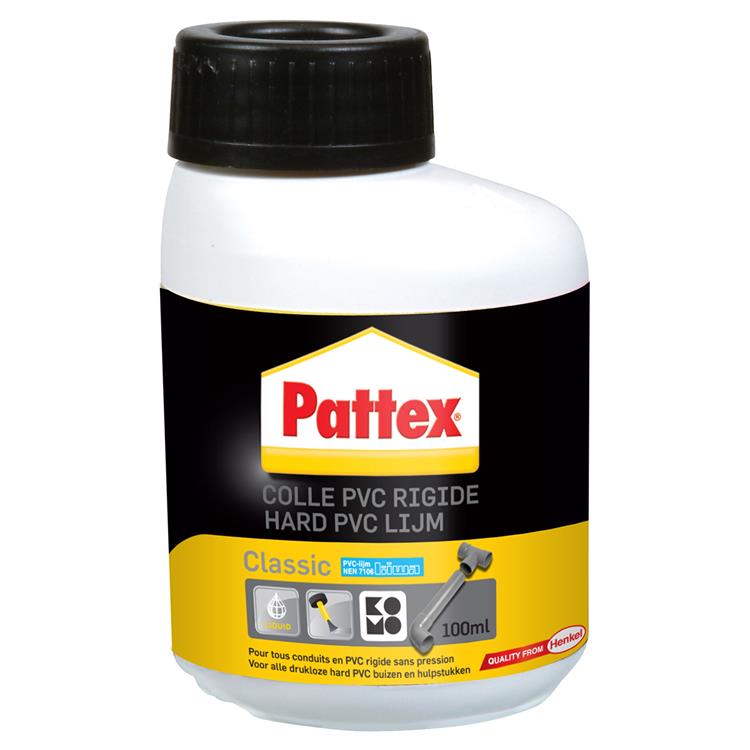 Pattex 1001019 - hard pvc-lijm 100ml | 6 stuks