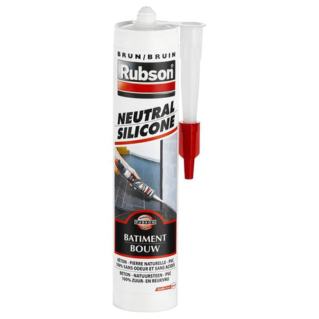 Rubson 1002402 - bouwkit bruin 280ml | 12 stuks