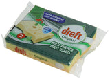 Dreft 1054240 - cello schuurspons original hygienic x2 | 4 stuks