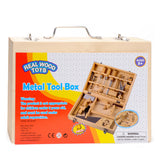 Playwood houten gereedschapskist, 16dlg..