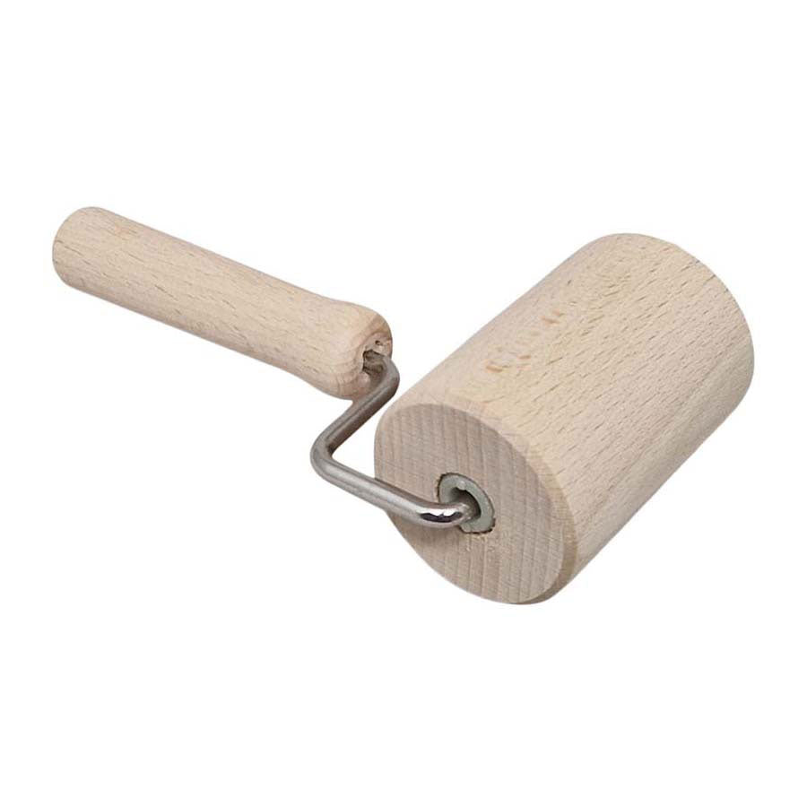 Playwood houten deegroller speelgoed voor kinderen met handvat.