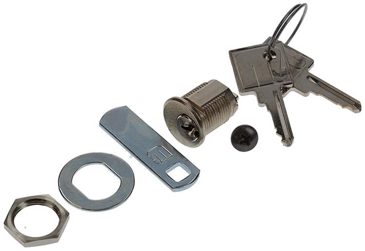 Mack 1015829 - brievenkastslot 16 mm | 5 stuks