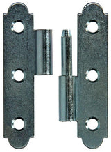 Mack 1013258 - 2 spaanse paumellen rechts verzinkt h 80 x b 45mm | 5 stuks
