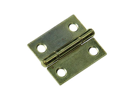 Mack 1013502 - 2 smalle scharnieren messing h 25 x b 18 mm | 5 stuks