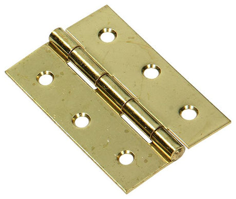 Mack 1013571 - 2 zware scharn. vermessingd h 75 x b 50 mm | 5 stuks