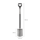 Fiskars 1066710 spade werkbreedte 193 mm d-greep
