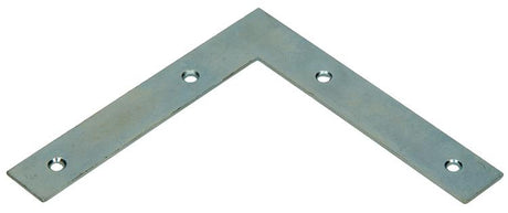 Mack 1013306 - 8 platte winkelhaken verzinkt 125x125x20x2mm | 10 stuks