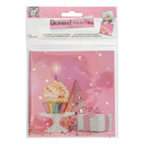 Diamond painting kaartenset 13x13 cm 2 stuks 3 assorti | 6 stuks