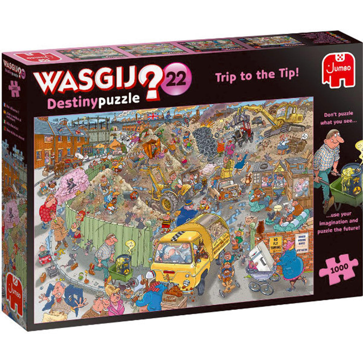 Jumbo wasgij destiny 22 - alles op een hoop!