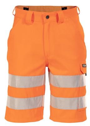 Dassy hoge zichtbaarheidsshort idaho p k fluo-oranje 66