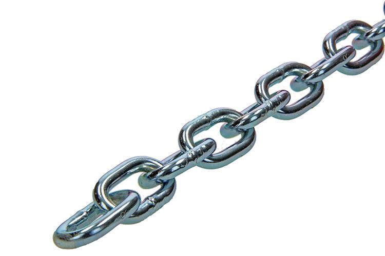 1014182 - ketting schakel kort din5685-2ø 6mm l 24mm 10m wwl 160 kg | 10 stuks