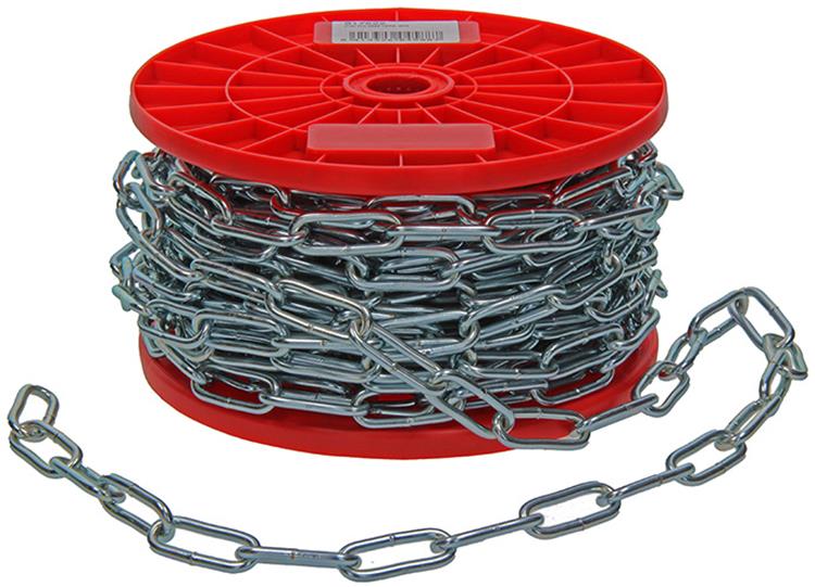 1014184 - ketting schakel lang din5685-1ø 4mm l 32mm 20m wwl 80 kg | 20 stuks