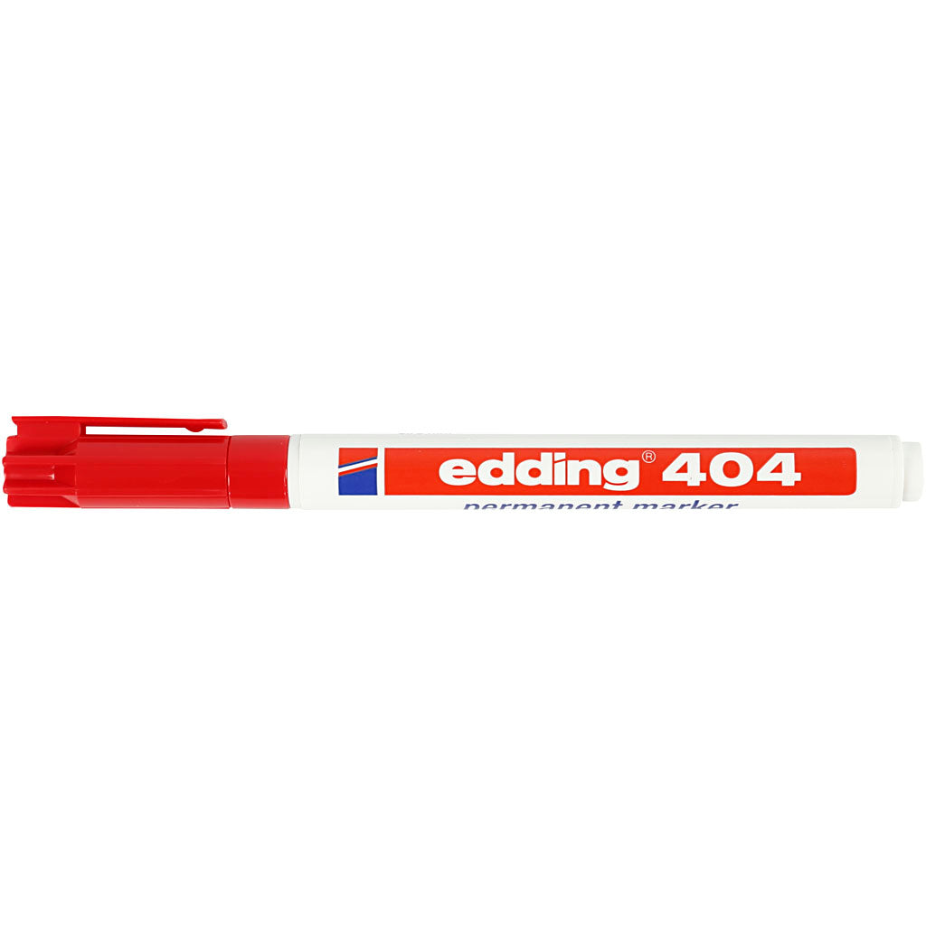 Edding https: www.cchobby.nl -404-marker-lijndikte-0-75-mm-rood-1-stuk