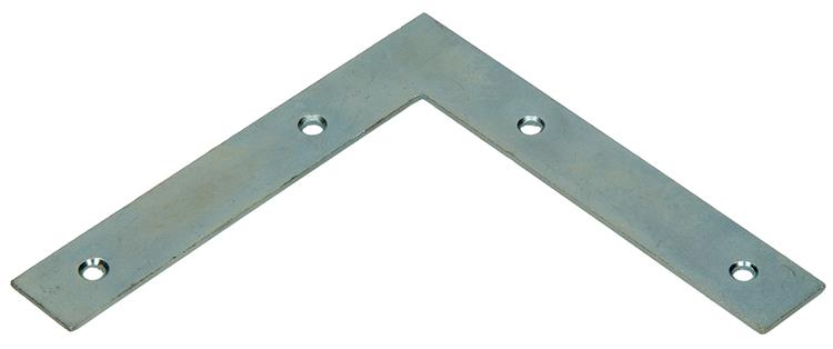 1013753 - 20 platte winkelhaken verzinkt125x125x20mm | 10 stuks
