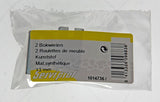 1014736 - 2 st bokwiel kunststof 13mm | 5 stuks