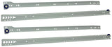 1013692 - paar rolladegeleiders wit 25kg 55cm | 5 stuks