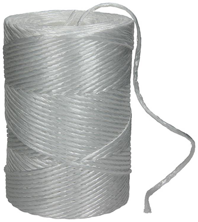 Mack 1014945 - paktouw pp wit 3mm ca 250m | 5 stuks