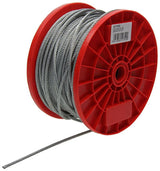 1015568 - verzinkte staalkabel 7x7 100m 4mm wll 160 kg din en 12385-4 | 100 stuks