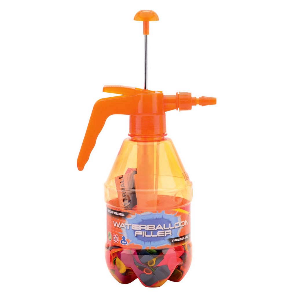 Johntoy aqua fun waterballonvuller met 250 neon waterballonnen