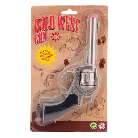 Johntoy Wild West Cowboy Revolver, 8 shots