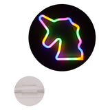 Johntoy eenhoorn regenboog nachtlamp 27720.