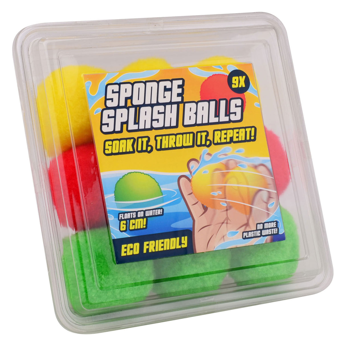 Johntoy aqua fun spons splashballen