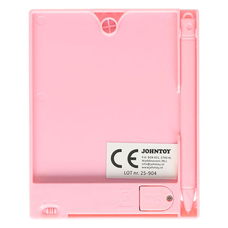 Johntoy regenboog unicorn teken tablet, pocket editie in display