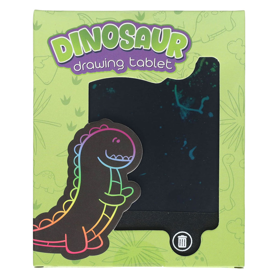 Johntoy regenboog dino tekentablet pocket editie