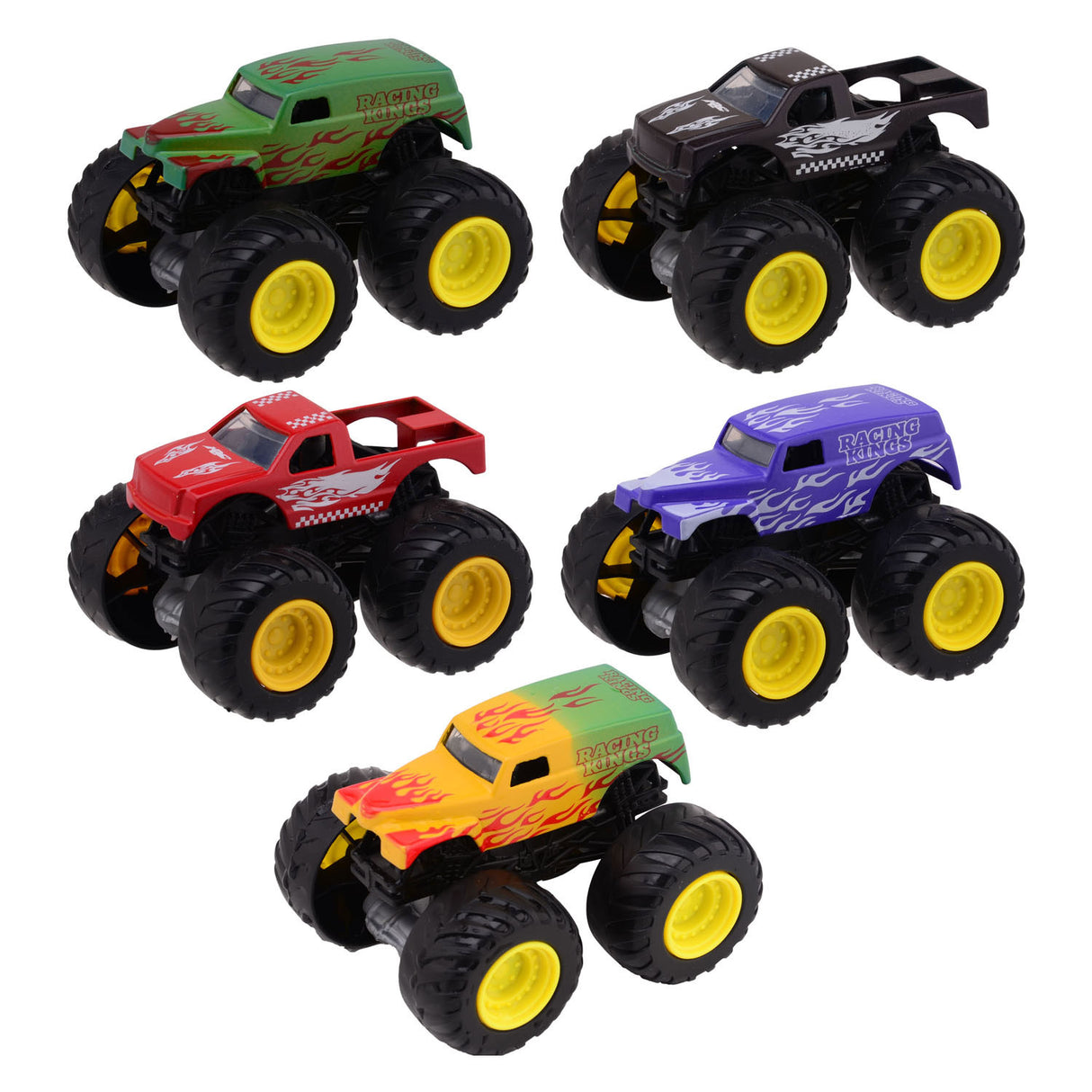 Kleur veranderende monster truck