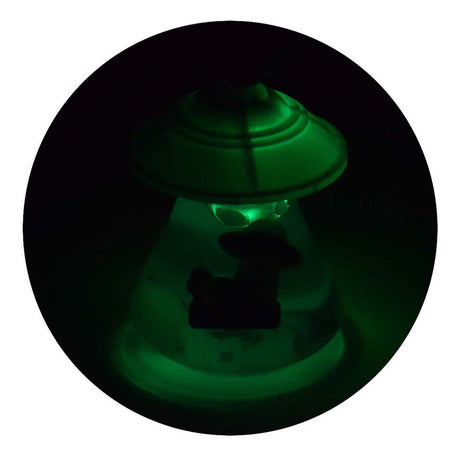 Johntoy ufo slijm met licht en glow in the dark alien 3 assorti
