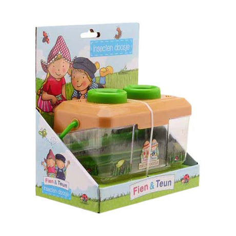 Johntoy fien teun insecten doosje met 2 access