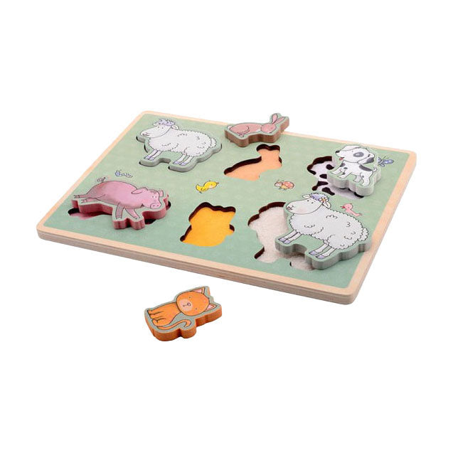 Johntoy mike molly zachte vakjes puzzel. 2+