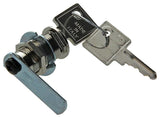 Mack 1014021 - brievenkastslot vernikkeld 25 mm | 5 stuks