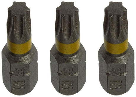 Mack 1018304 - schroefbit t25 l25mm 3st | 5 stuks